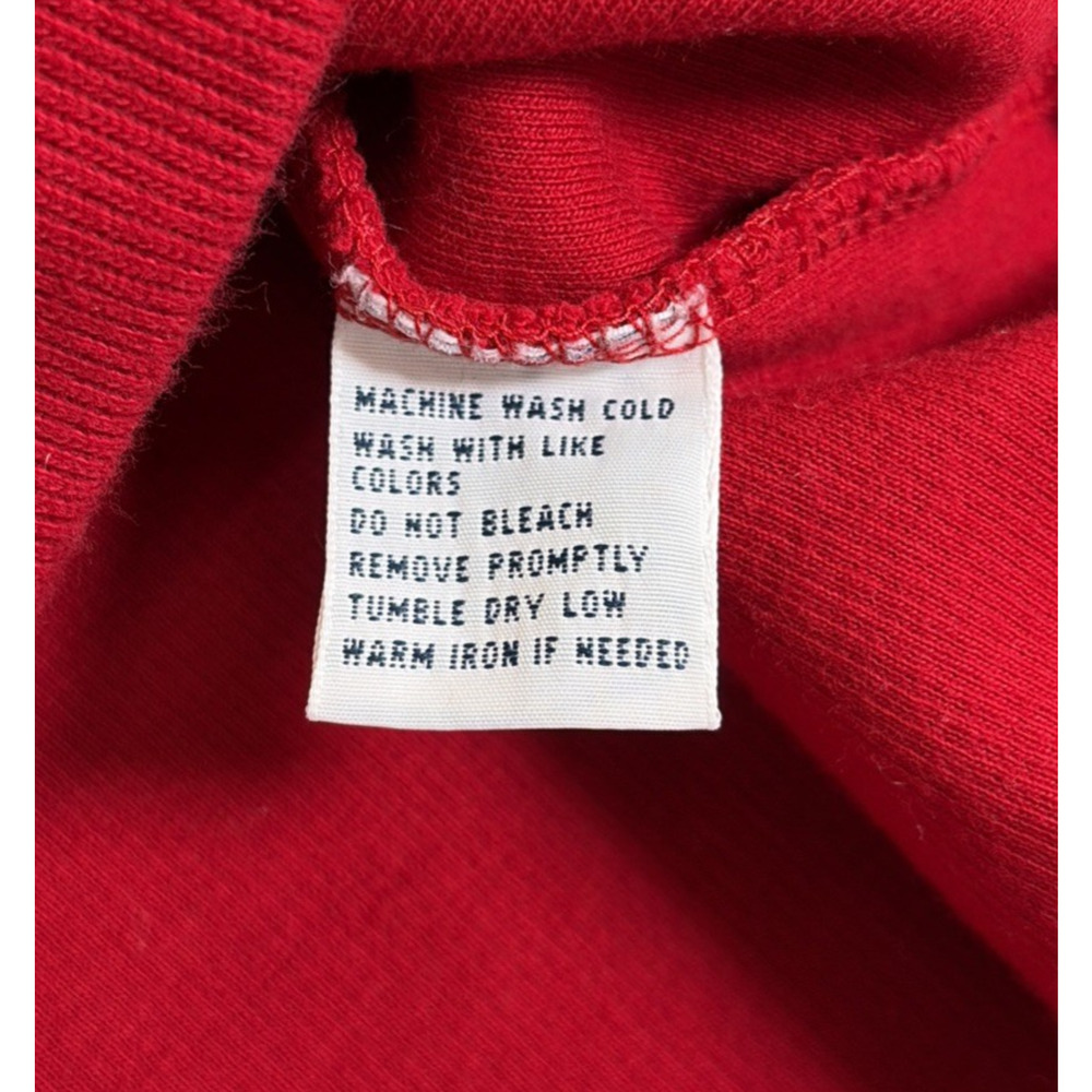 Polo Ralph Lauren Mens XXL Red Quarter Zip Pullovers Pony Cotton Bnfts Charity - Picture 4 of 10